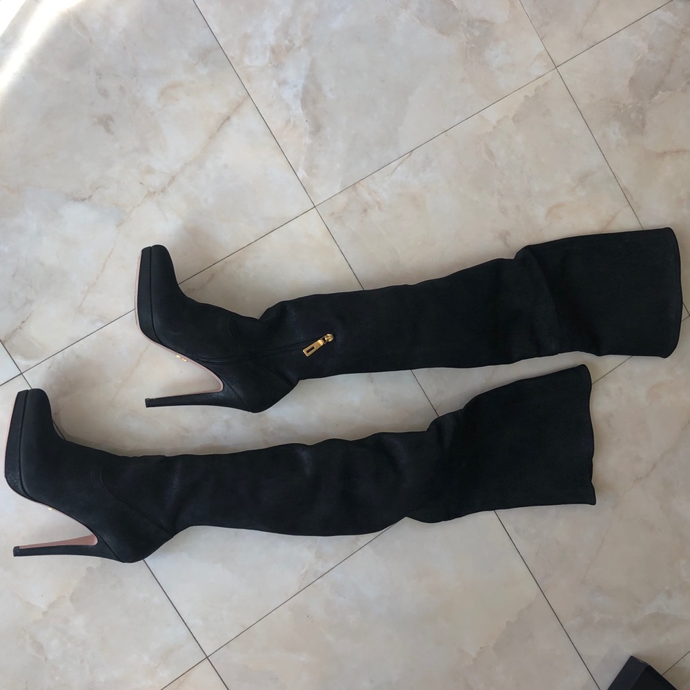 Prada Over-the-knee Boots - Picture 3 of 7